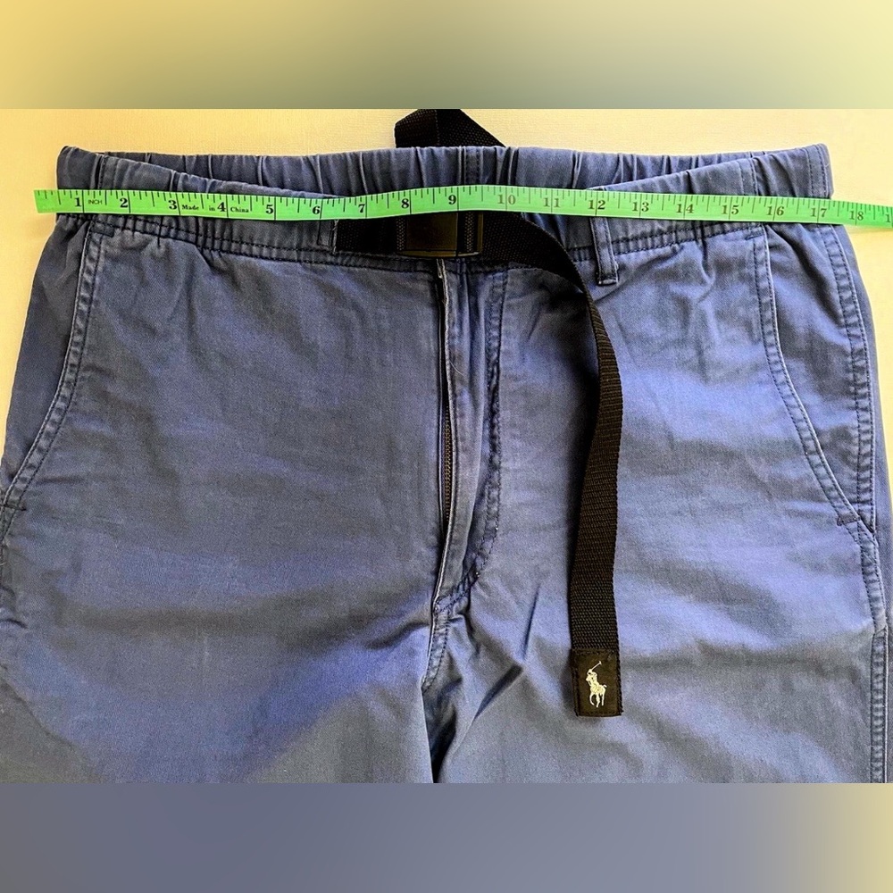 POLO Ralph Lauren Classic Fit Chino Utility Pant Old Money Casual Gorpcore Blue - Picture 8 of 8